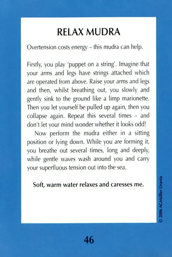 Mudras for Body, Mind and Spirit Cards